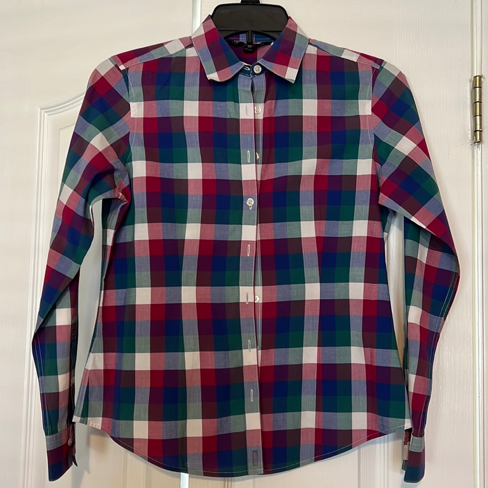 Brooks Brothers collared plaid shirt - 2P